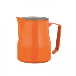 Γαλατιέρα αφρόγαλου πορτοκαλί matte Metallurgica Motta