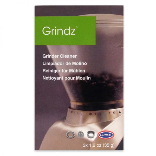 Grindz Urnex ταμπλέτες καθαρισμού μύλου καφέ - συσκευασία 3 μονών δόσεων