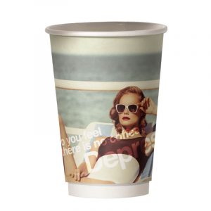 Χάρτινο ποτήρι καφέ διπλότοιχο retro - How do you feel when there is no coffee