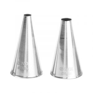 Hendi μύτες κορνέ με ομαλά χείλη inox