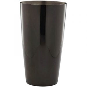 Genware boston shaker gun metal 70cl