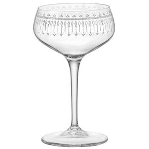 Bormioli Rocco ποτήρι coupe cocktail Novecento Art Deco 25cl