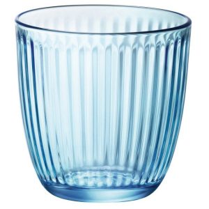 Bormioli ποτήρι νερού Line Lively Blue 29cl (σετ 6 τεμαχίων)