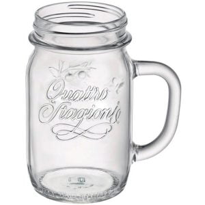 Bormioli Rocco ποτήρι-βάζο με χερούλι διάφανο Quattro Stagioni 41,5cl
