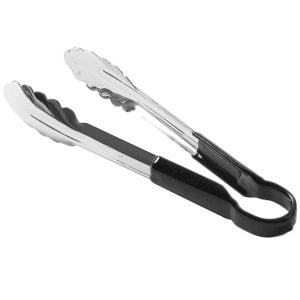 Hendi Λαβίδα σαλάτας με μαύρη λαβή 25cm