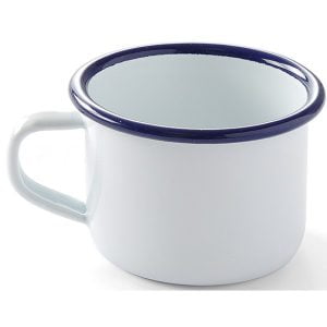 Hendi φλιτζάνι λευκό εμαγέ 120ml