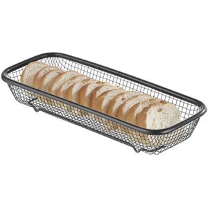 Hendi επιτραπέζιο καλάθι μαύρο 31x12,5cm