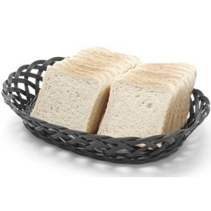 Hendi καλάθι πλεκτό μαύρο 32x23cm