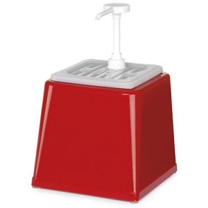 Hendi Διανεμητής σάλτσας κόκκινος 2.5L