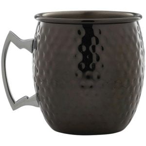 Genware κούπα γαλβανιζέ μαύρη "Gun Metal" 55cl