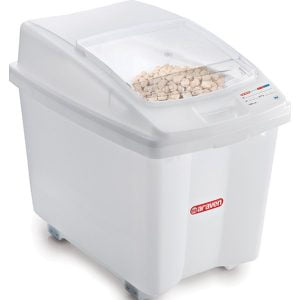 Araven δοχείο αποθήκευσης τροφίμων FIFO με ρόδες 80L