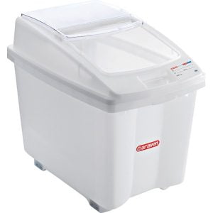 Araven δοχείο αποθήκευσης τροφίμων FIFO με ρόδες 100L