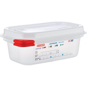 Araven δοχείο αποθήκευσης τροφίμων αεροστεγές GN 1/9 0.6L