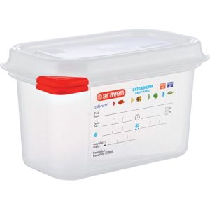 Araven δοχείο αποθήκευσης τροφίμων αεροστεγές GN 1/9 1L