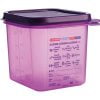 Araven δοχείο αποθήκευσης τροφίμων PP Allergen GN1/6 15cm