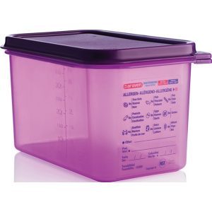 Araven δοχείο αποθήκευσης τροφίμων PP Allergen GN1/4 15cm