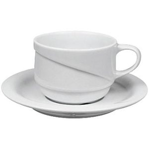 Gural Porselen φλιτζάνι στοιβαζόμενο με πιατάκι X-Tanbul 23cl