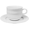 Gural Porselen φλιτζάνι στοιβαζόμενο με πιατάκι Lizbon 9cl