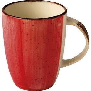 Gural Porselen κούπα Red Avanos 30cl