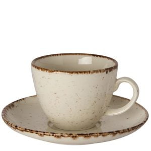 Porline φλιτζάνι με πιάτο Porline Kaia 22.5cl