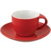 Φλιτζάνι espresso με πιατάκι κόκκινο 8cl