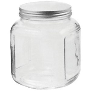 Anchor Hocking Δοχείο γυάλινο με ανοξείδωτο καπάκι Cracker 3,8 lt