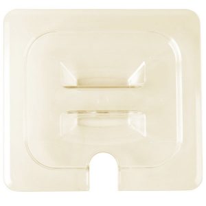Cambro καπάκι με λαβή & εγκοπή High Heat GN 1/6