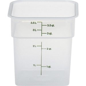 Cambro δοχείο αποθήκευσης PP CamSquare 3,8L