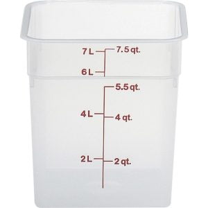 Cambro δοχείο αποθήκευσης PP CamSquare 7,6L