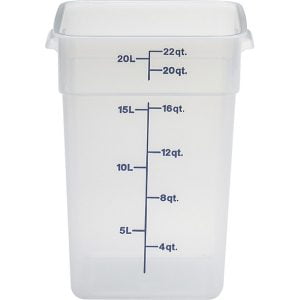 Cambro δοχείο αποθήκευσης PP CamSquare 20,8L