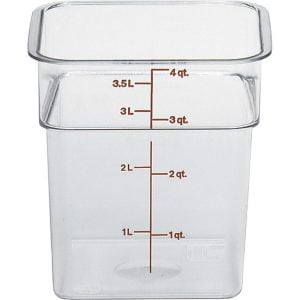 Cambro δοχείο αποθήκευσης PC CamSquare 3,8L