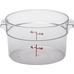 Cambro δοχείο στρογγυλό PC Camware 1,9L
