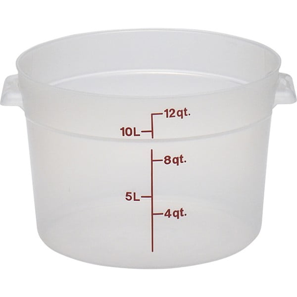 Cambro δοχείο στρογγυλό PP CamWare 11,4L Cambro δοχείο στρογγυλό PP CamWare 11,4L
