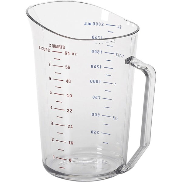 Cambro Κανάτα μεζούρα PC Camwear 2 lt Cambro Κανάτα μεζούρα PC Camwear 2 lt
