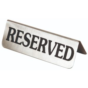 Σήμανση τραπεζιών