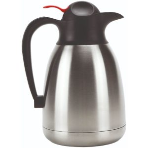 Κανάτα θερμός ανοξείδωτη με πλαστικό καπάκι 1.5Lt