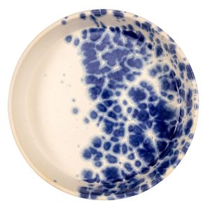 Μπωλ βαθύ Phobos white blue LE COQ Ø18cm x 4.5cm