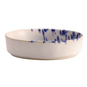 Μπωλ βαθύ Phobos white blue LE COQ Ø18cm x 4.5cm