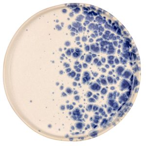 Πιάτο επίπεδο Phobos white blue LE COQ Ø20.5cm x 2cm