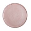 Πιάτο επίπεδο Pink reactive glaze Ø21cm