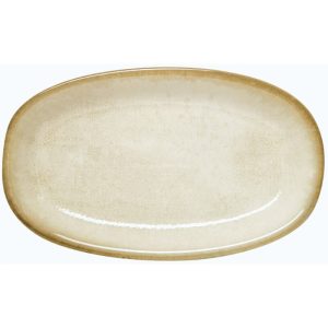 Πιατέλα οβάλ Ambience yellow ByBone 29cm x 17.5cm