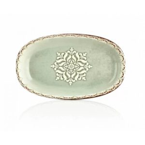 Πιατέλα οβάλ Tinta Rome ByBone 34cm x 20.5cm