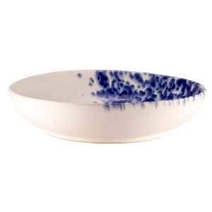 Σαλατιέρα Phobos white blue LE COQ Ø28cm x 6.5cm