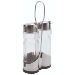 Σετ λαδόξυδο με ανοξείδωτη βάση 2 θέσεων