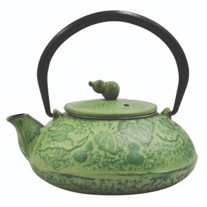 Τσαγιέρα μαντεμένια πράσινη 450ml