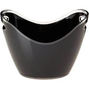 Σαμπανιέρα μαύρη 35cm x 26cm x 26cm